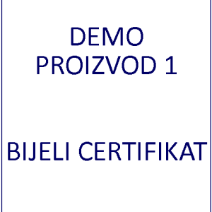 BIJELI CERTIFIKAT