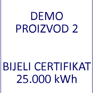 BIJELI CERTIFIKAT 2